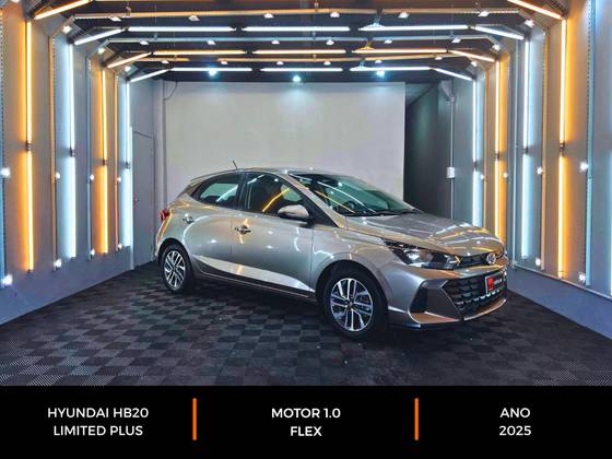 HYUNDAI HB20 1.0 12V FLEX LIMITED PLUS MANUAL HYUNDAI HB20 1.0 12V FLEX LIMITED PLUS MANUAL